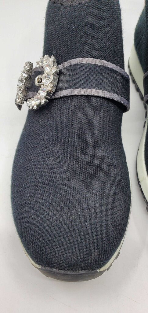 JIMMY CHOO CHERI OAKLAND KNIT SNEAKERS
