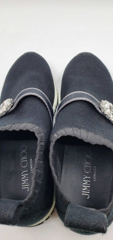 JIMMY CHOO CHERI OAKLAND KNIT SNEAKERS