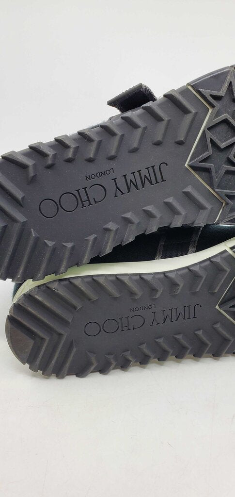 JIMMY CHOO CHERI OAKLAND KNIT SNEAKERS