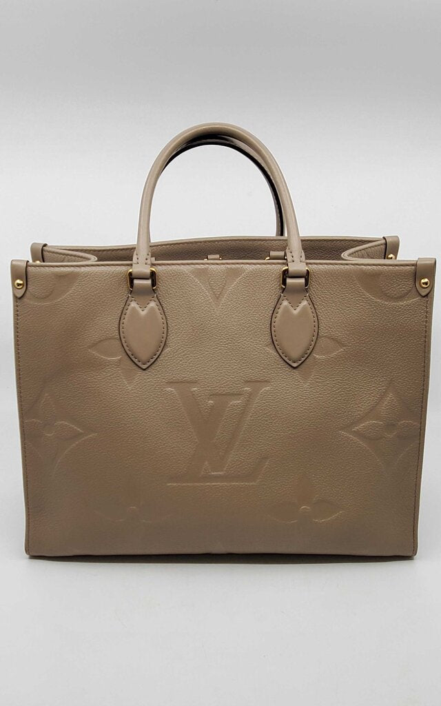 Louis Vuitton Onthego MM Empreinte Leather Bag