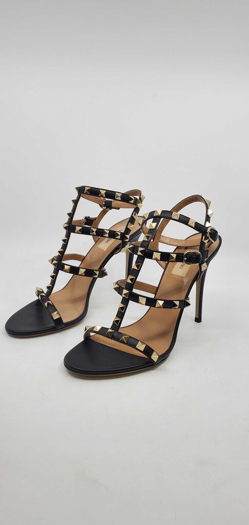 Valentino Rockstud 105mm Caged leather high heel sandals