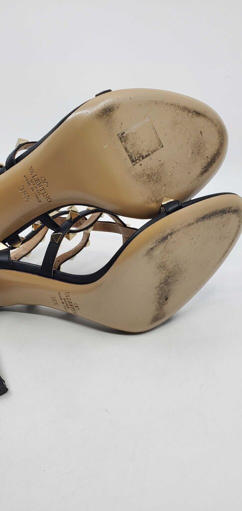 Valentino Rockstud 105mm Caged leather high heel sandals