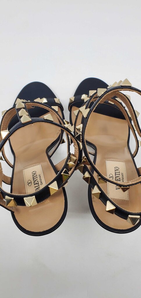 Valentino Rockstud 105mm Caged leather high heel sandals