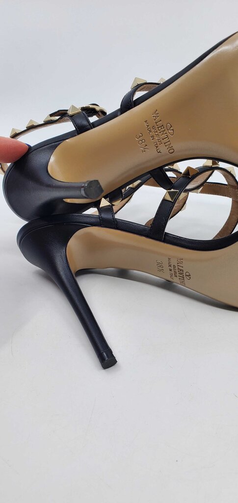 Valentino Rockstud 105mm Caged leather high heel sandals