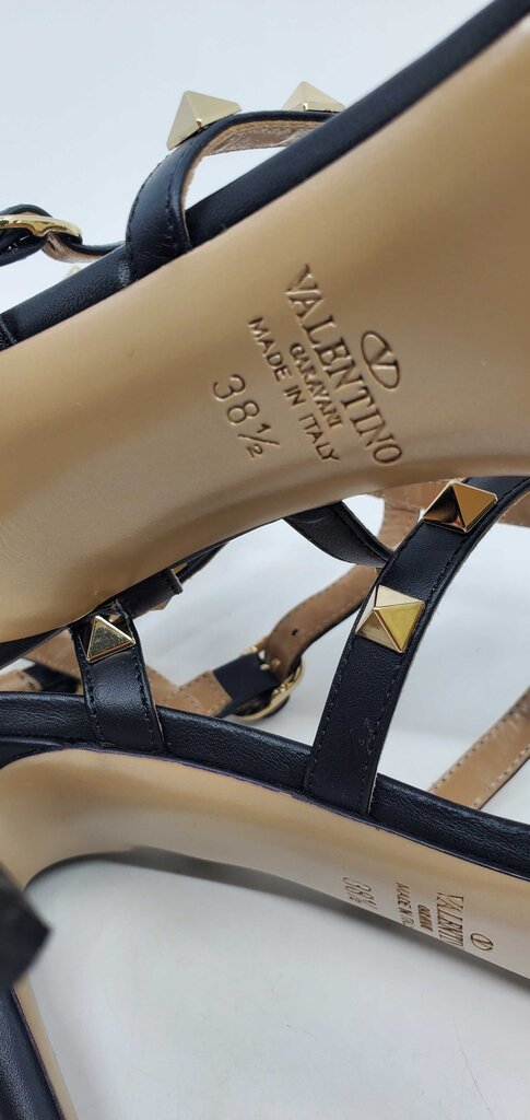 Valentino Rockstud 105mm Caged leather high heel sandals