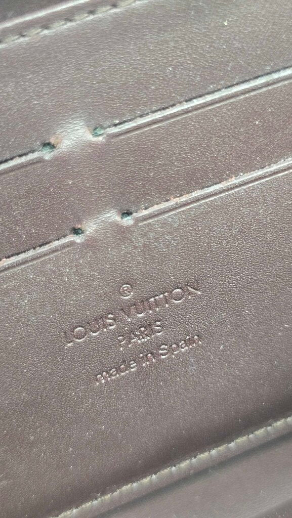 Louis Vuitton Monogram Amarante Vernis Zippy Wallet