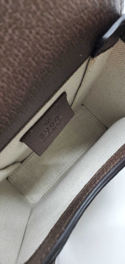Gucci 1955 Horsebit Mini Phone Bag GG jumbo canvas