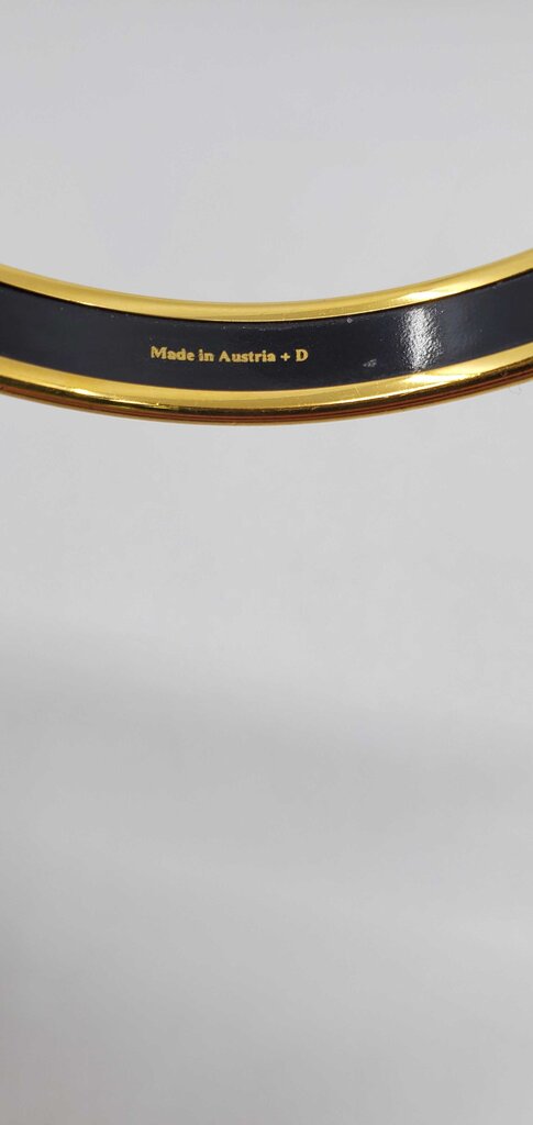 Hermès yellow THIN enamel pm bangle