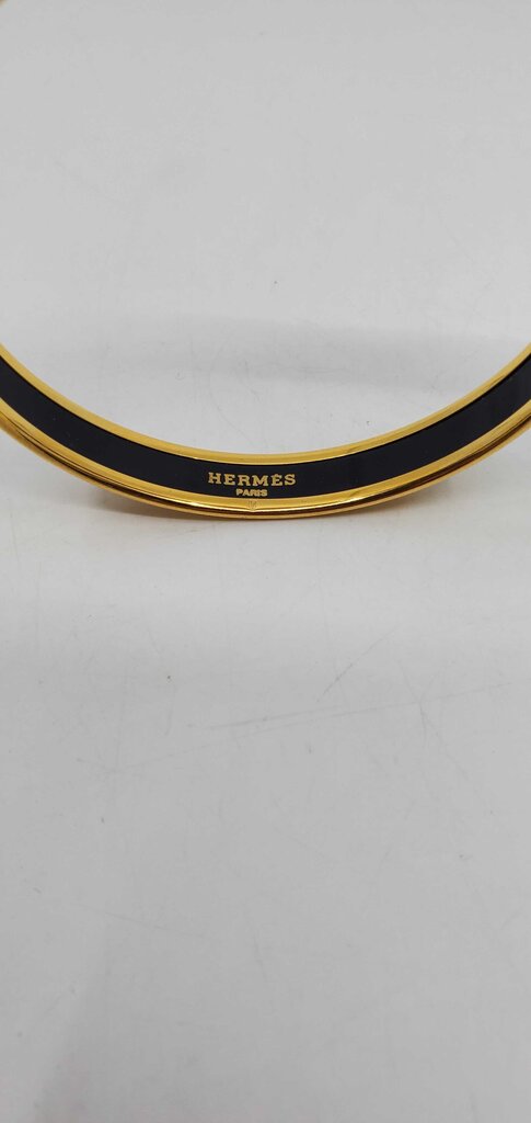 Hermès yellow THIN enamel pm bangle