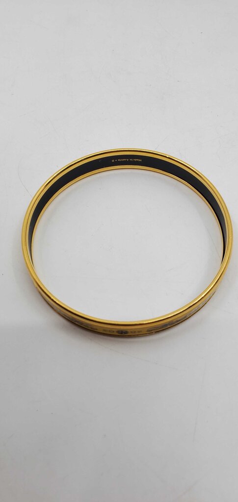 Hermès yellow THIN enamel pm bangle