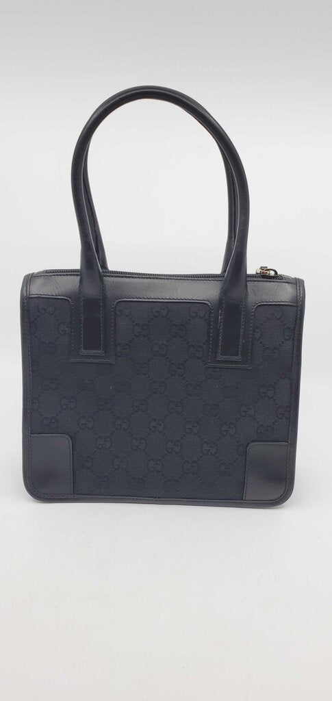 Gucci GG nylon Canvas top handle small tote