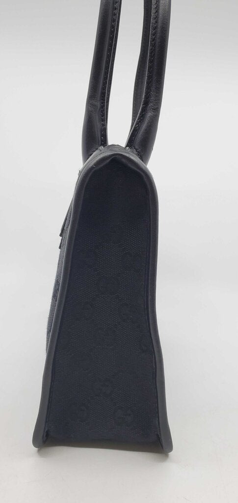 Gucci GG nylon Canvas top handle small tote