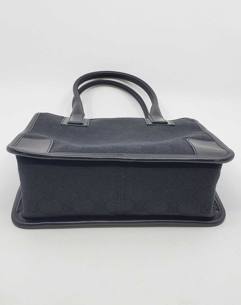Gucci GG nylon Canvas top handle small tote