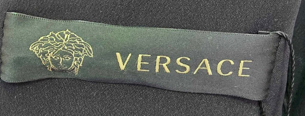 Versace 3/4 Sleeve Mini Dress