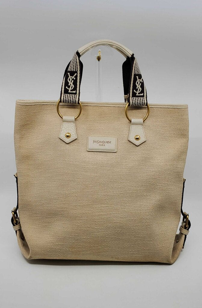 YSL Canvas Tote