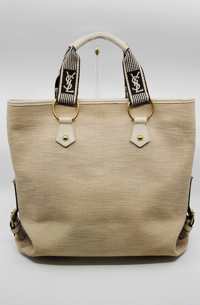 YSL Canvas Tote