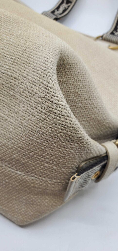 YSL Canvas Tote