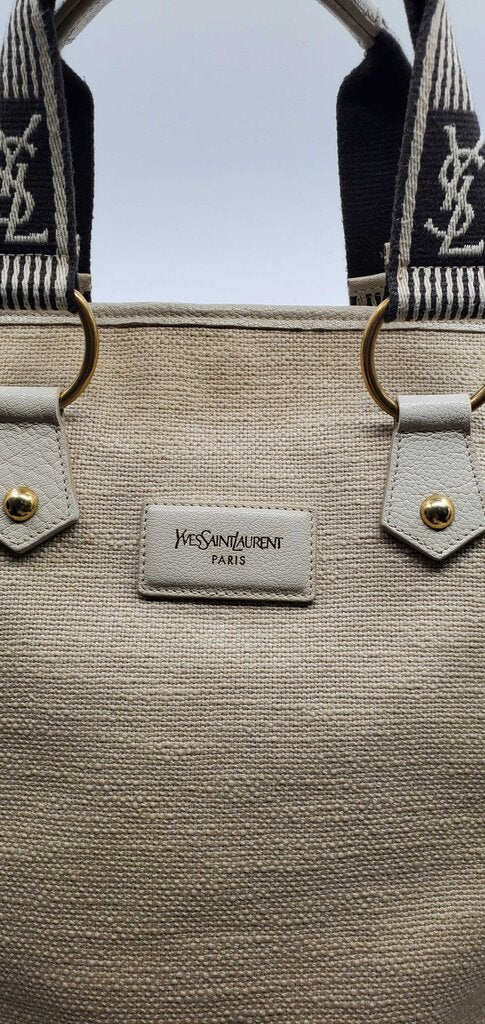 YSL Canvas Tote