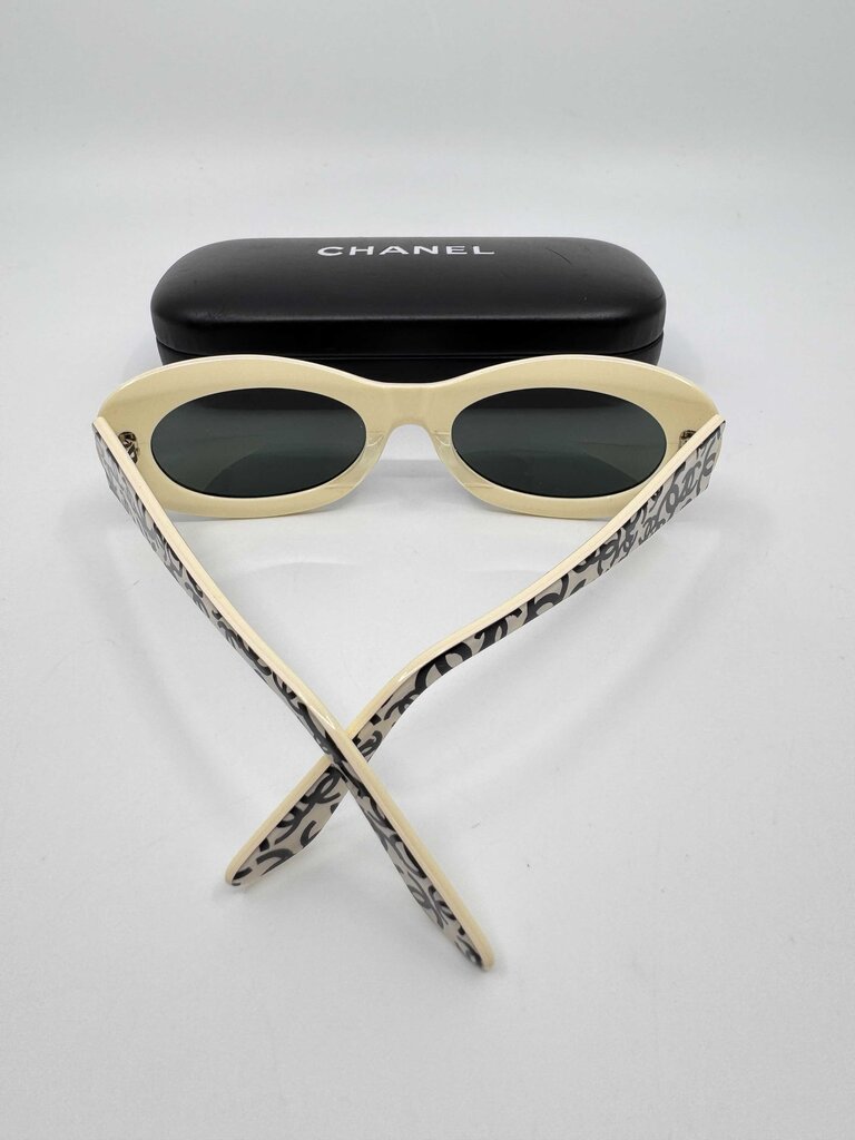 Chanel Vintage Interlocking CC Logo Sunglasses