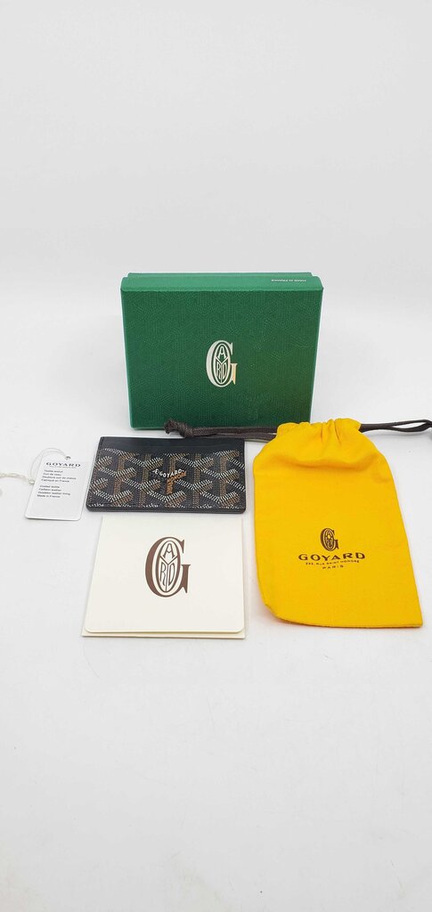 Goyard Saint Sulpice Card Holder Coated Canvas