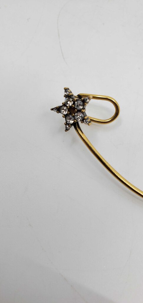 Dior faux pearl&crystal J'Dior Ear climber