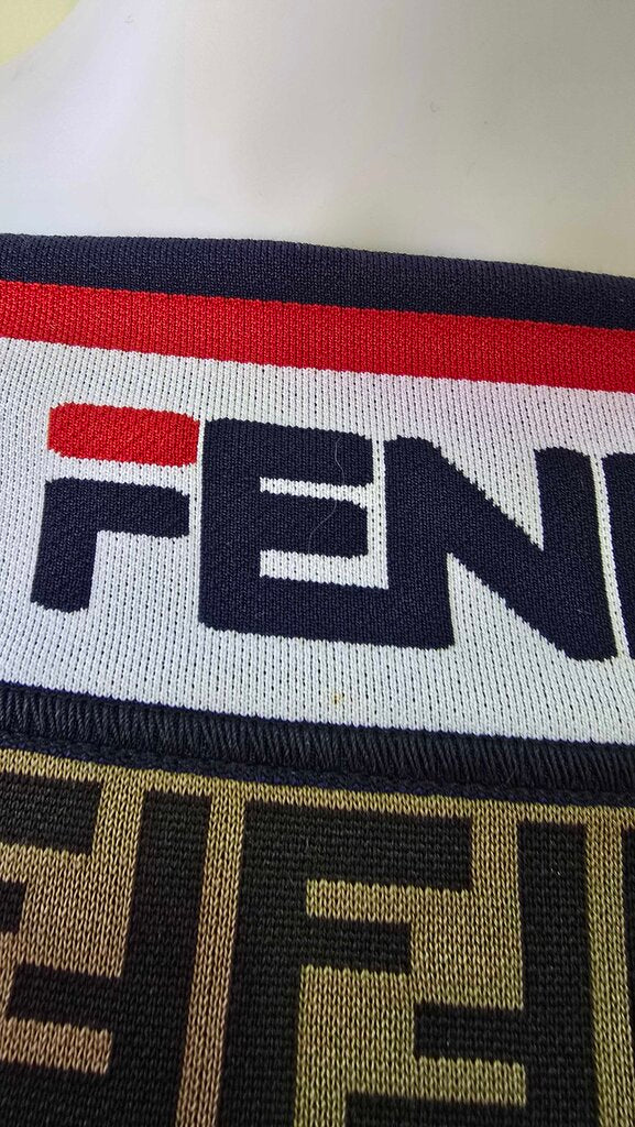 Fendi x Fila Printed Mini Dress