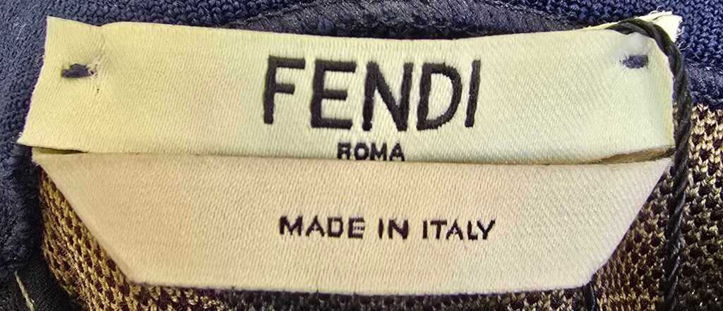 Fendi x Fila Printed Mini Dress