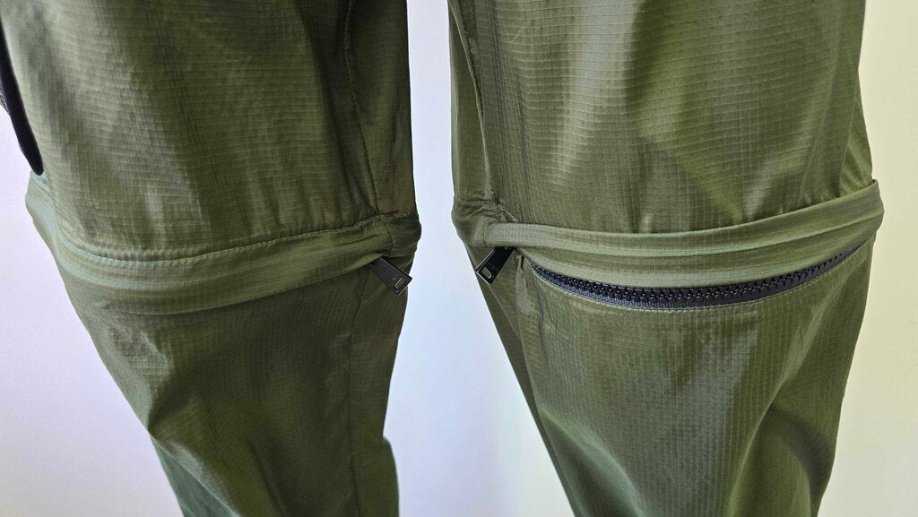 Fendi Nylon Zip Jogger Track Pants