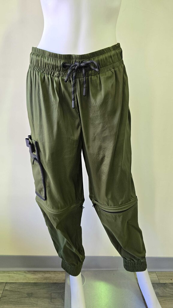 Fendi Nylon Zip Jogger Track Pants
