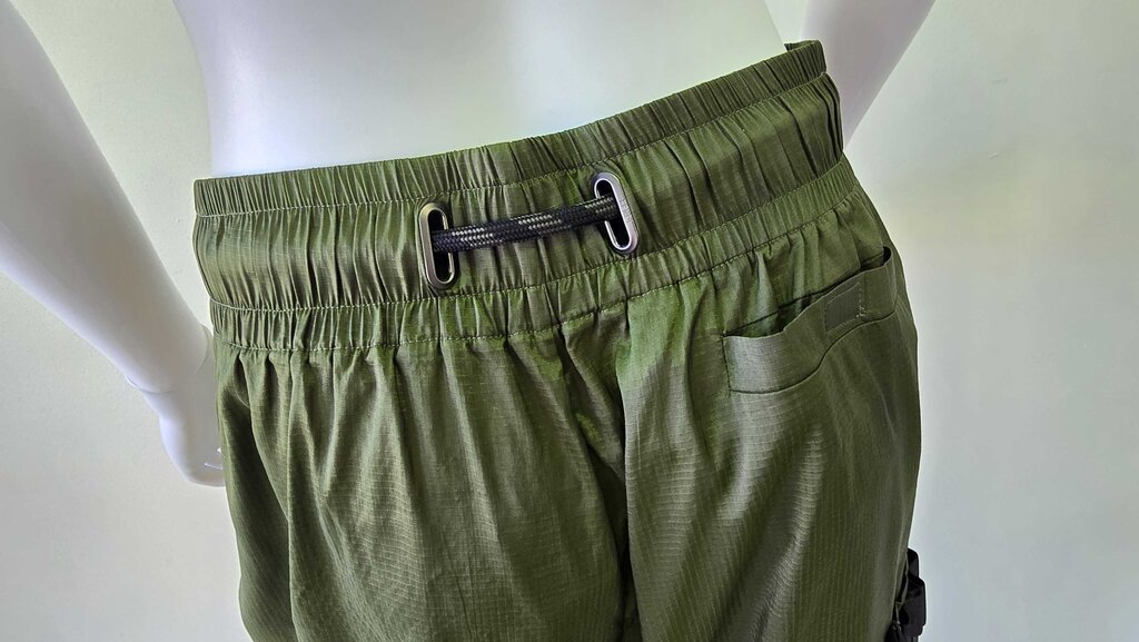 Fendi Nylon Zip Jogger Track Pants