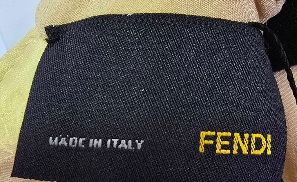 Fendi Zip Up Dress