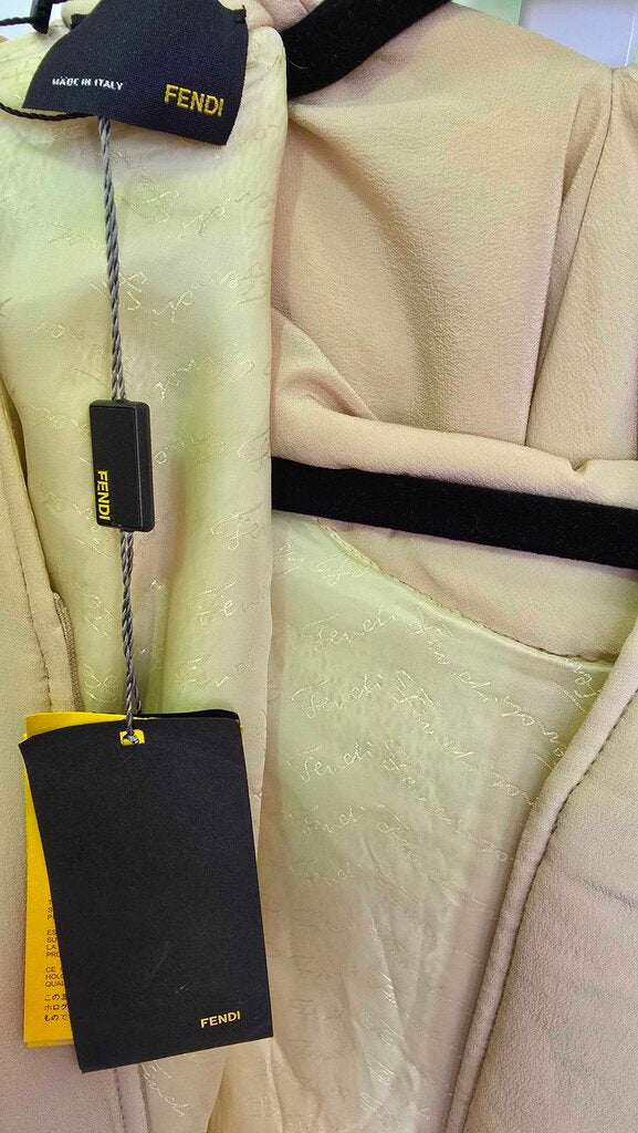 Fendi Zip Up Dress