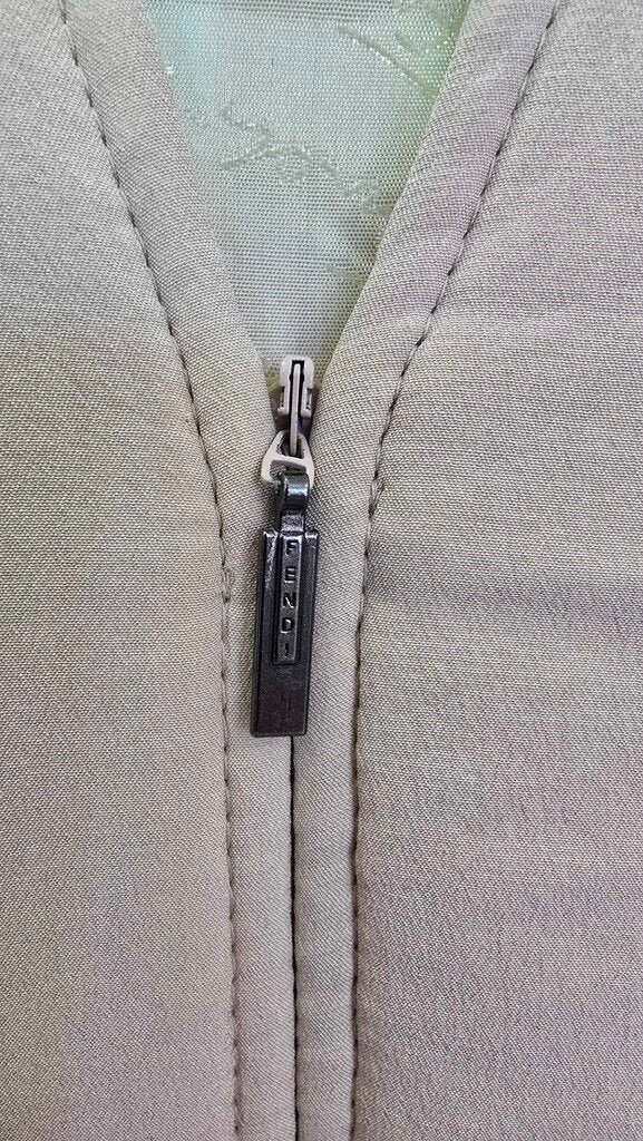 Fendi Zip Up Dress