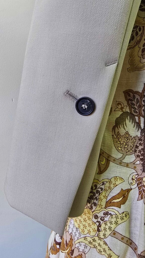 Salvatore Ferragamo Virgin Wool Cropped Blazer