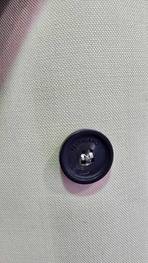Salvatore Ferragamo Virgin Wool Cropped Blazer