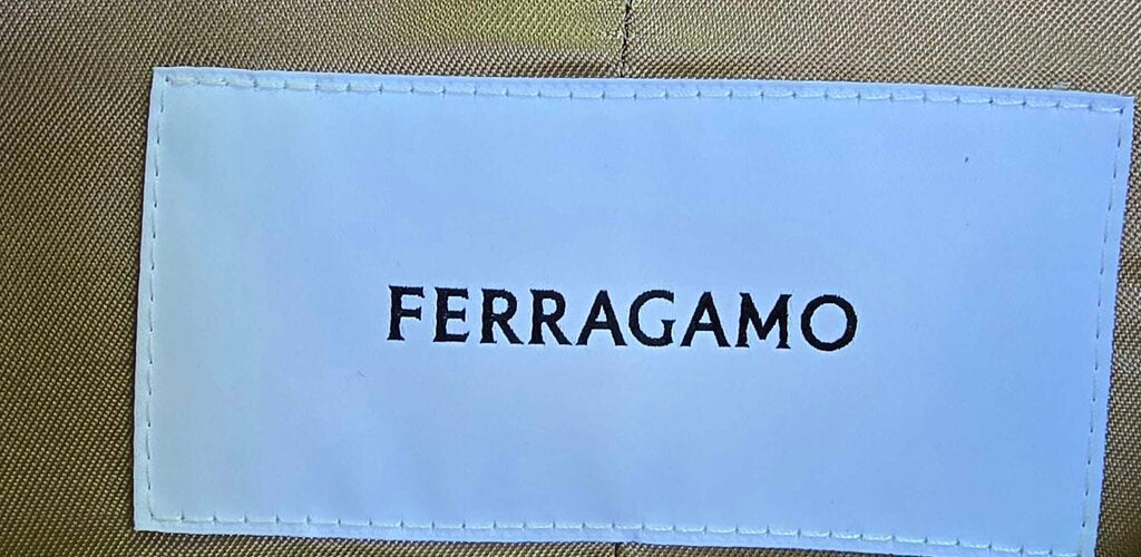 Salvatore Ferragamo Virgin Wool Cropped Blazer