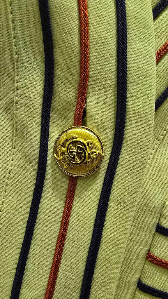 Gucci Anchor Applique Cropped Jacket