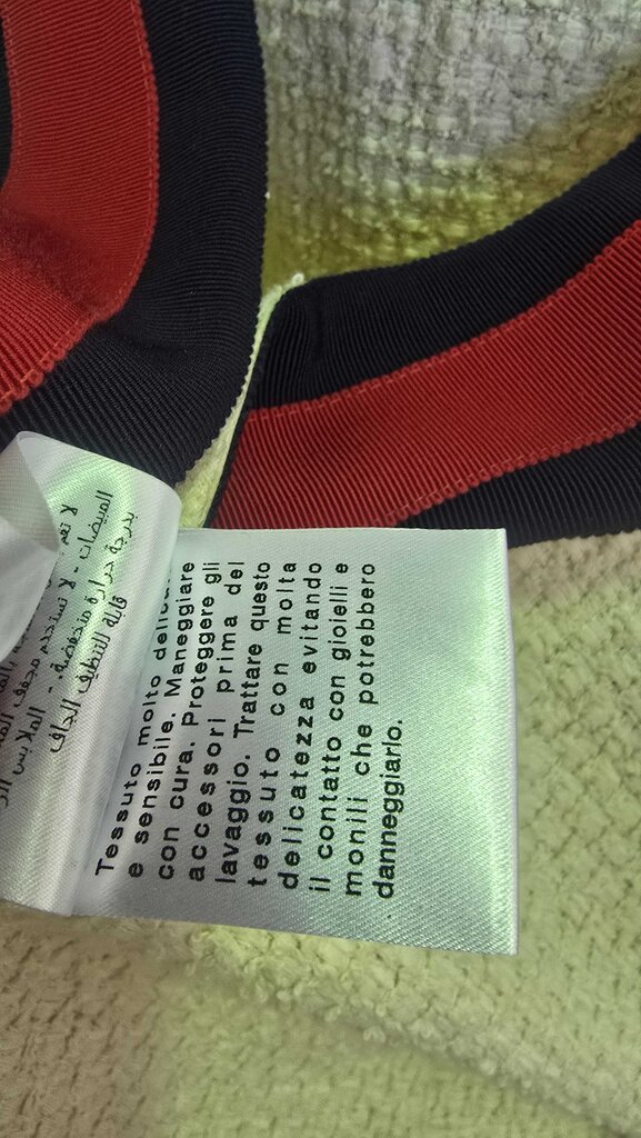 Gucci Oversized Tweed Web Trim Cardigan