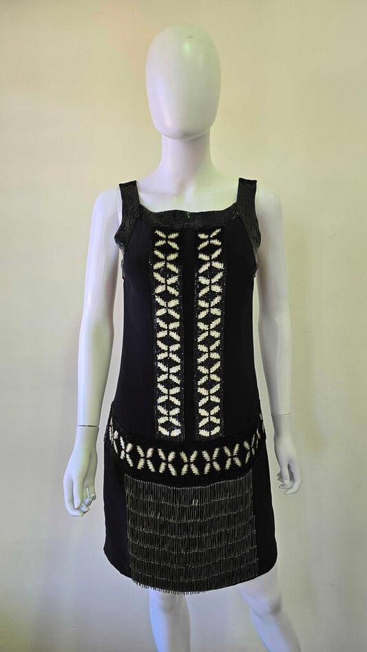 Philosophy Di Alberta Ferretti Sequin Beaded Dress