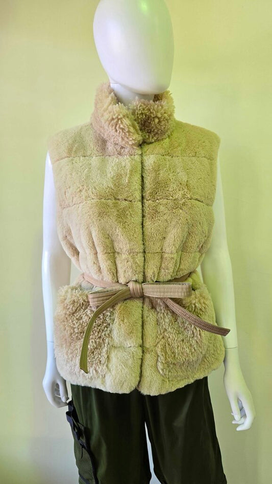 Moncler Tie Button Up Vest