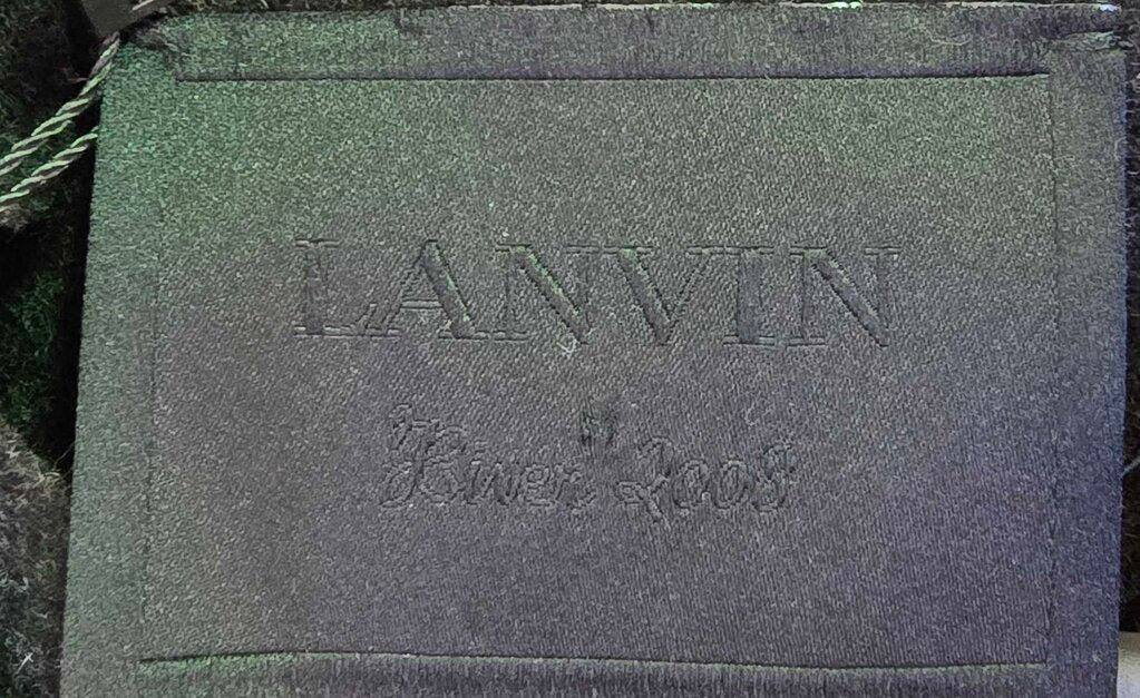 Lanvin River 2003 Clasp Wool Sweater
