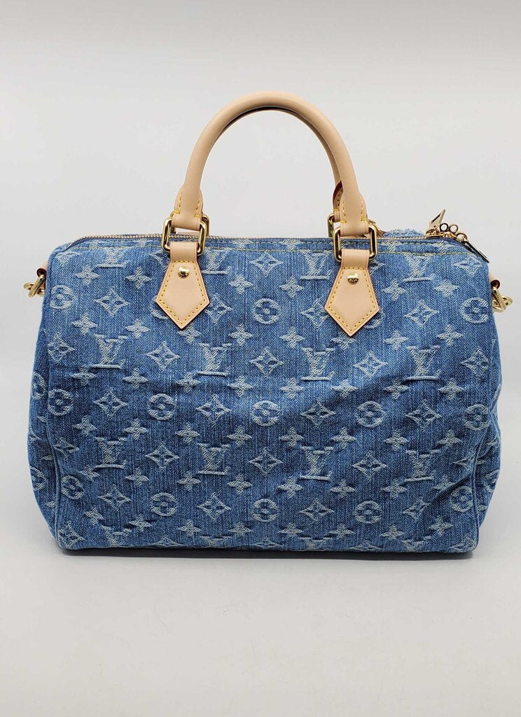 Louis Vuitton Denim Speedy Soft 30