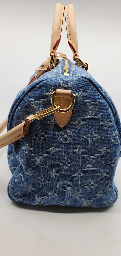 Louis Vuitton Denim Speedy Soft 30