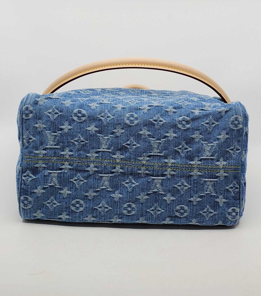 Louis Vuitton Denim Speedy Soft 30
