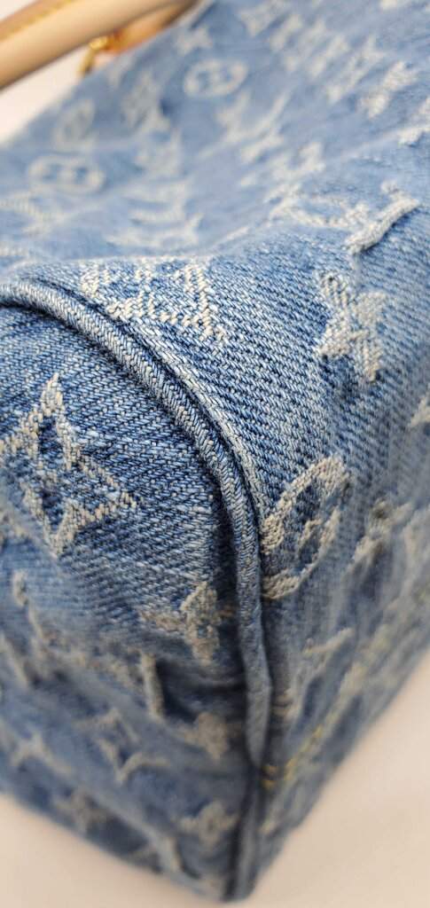 Louis Vuitton Denim Speedy Soft 30