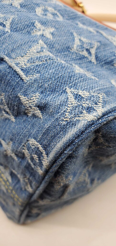 Louis Vuitton Denim Speedy Soft 30