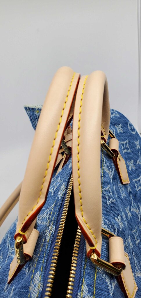 Louis Vuitton Denim Speedy Soft 30