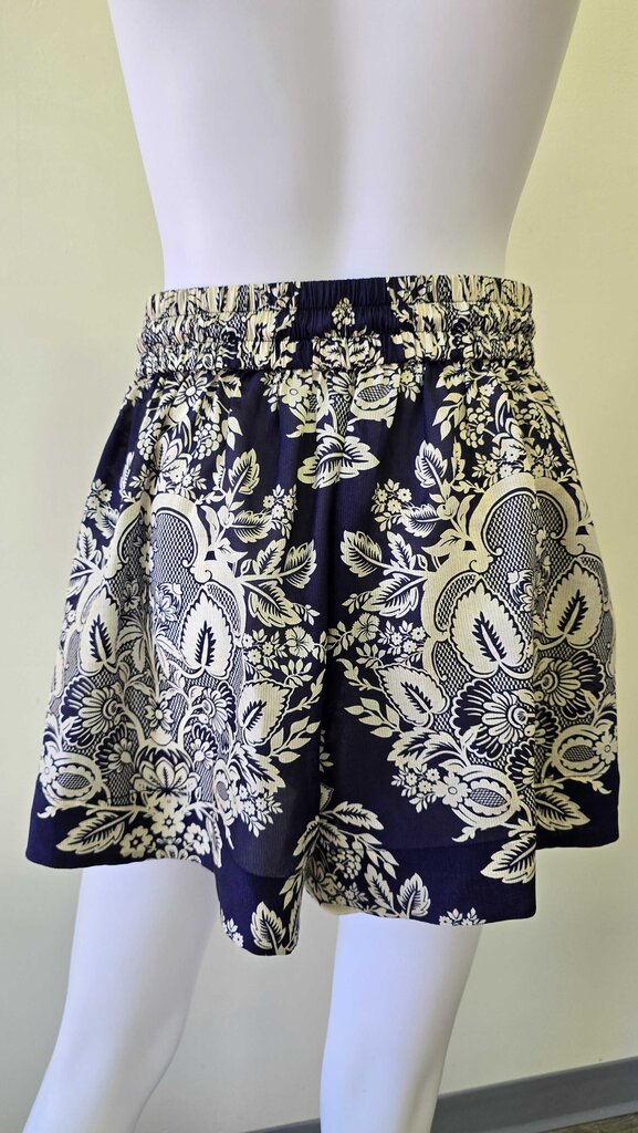ZIMMERMAN PRINTED SILK SHIRT AND SHORTS SET