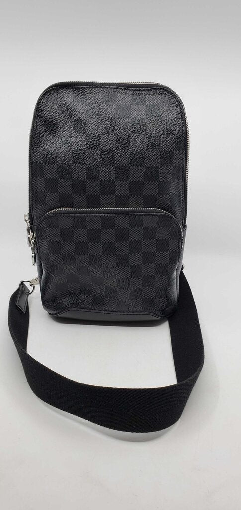 Louis Vuitton Damier Graphite Avenue Slingback