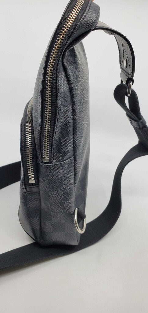 Louis Vuitton Damier Graphite Avenue Slingback